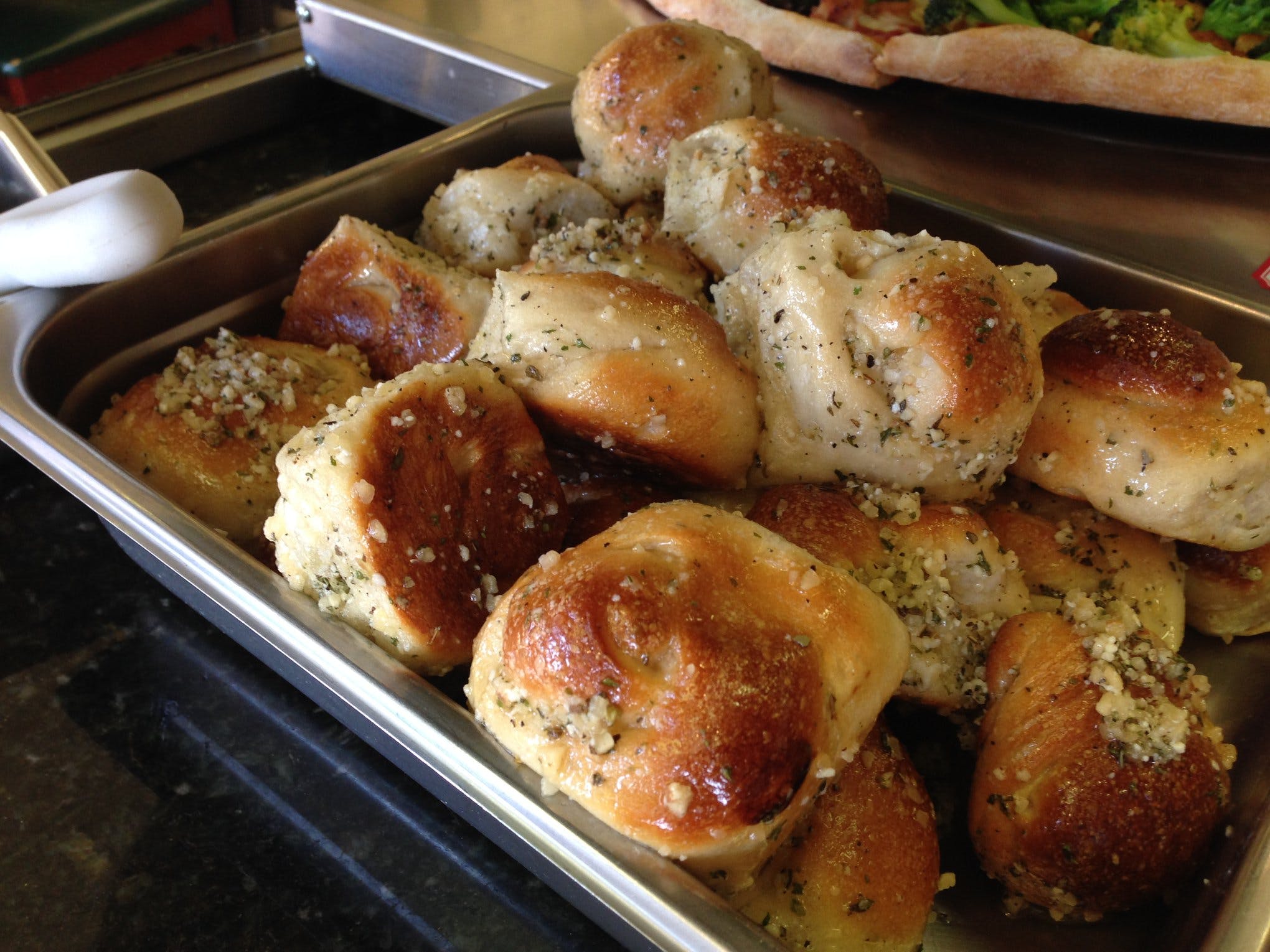Order Garlic Knots - 3 Pieces food online from Bosco Pizza store, Shawnee On Delaware on bringmethat.com