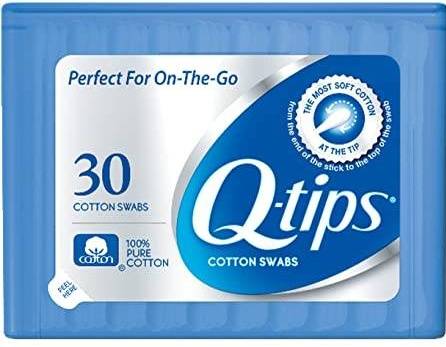 Order Q-Tips - Travel Pack - 30 Swabs  food online from East Cooper Family Pharmacy store, Mt Pleasant on bringmethat.com