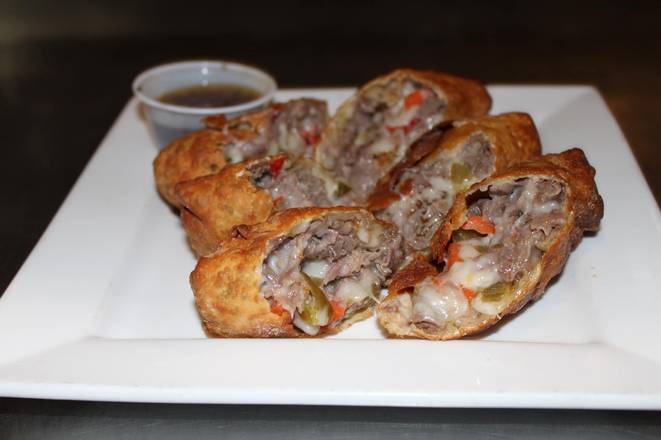 Order Italian Beef Egg Rolls food online from Throwback Sports Bar store, St Charles on bringmethat.com