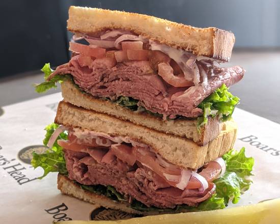 Order Roast Beef Classic  food online from The 4th Avenue Delicatessen store, Tucson on bringmethat.com