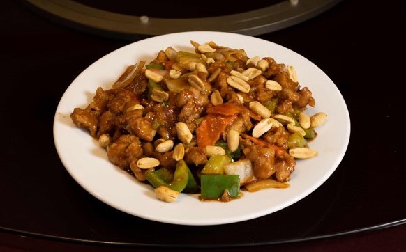 Order 47. Kung Pao Chicken 宫保鸡 food online from China town Restaurant store, Anchorage on bringmethat.com