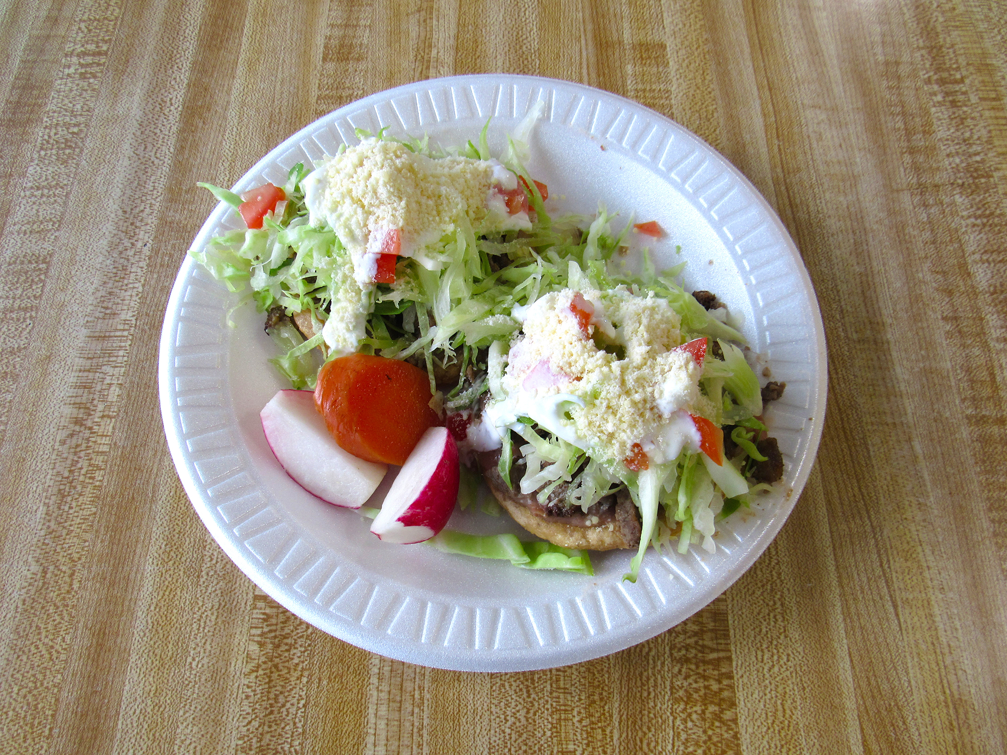 Order 1 Sope food online from Taco Boy store, Anaheim on bringmethat.com