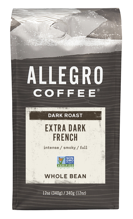 Order Extra Dark French (12 oz.) food online from Allegro Coffee Company store, Boise on bringmethat.com