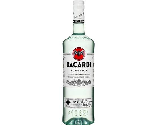 Order Bacardí, Superior White Rum · 1 L food online from House Of Wine store, New Rochelle on bringmethat.com