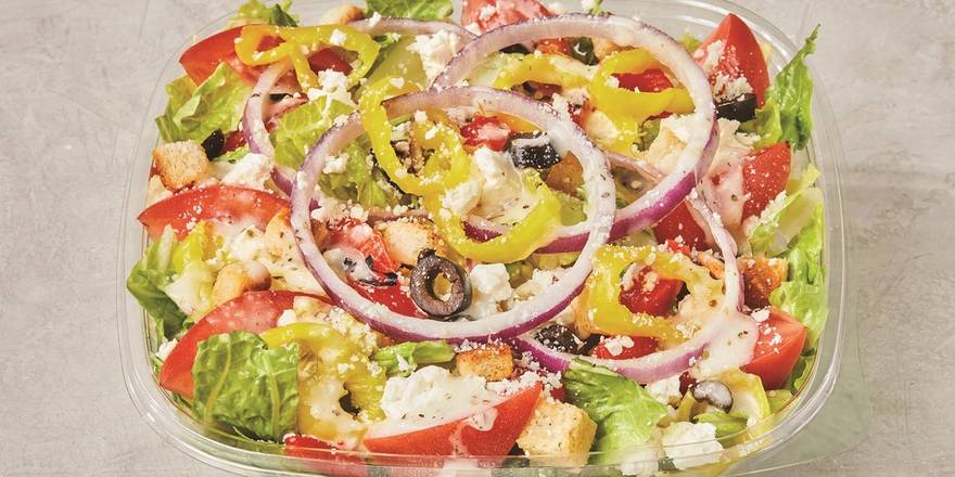 Order Side Mediterranean Salad food online from Vocelli Pizza store, Canonsburg on bringmethat.com