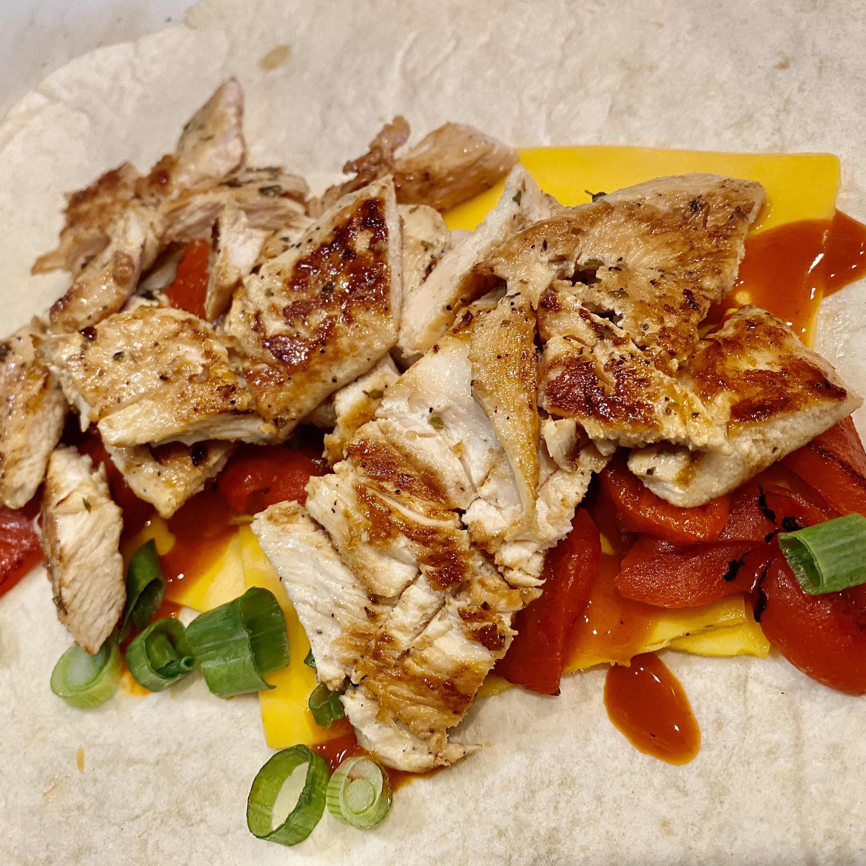 Order Palm Beach Chicken Wrap food online from Metropolitan Cafe store, Fairview on bringmethat.com