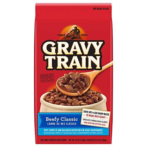 Order Gravy Train Beefy Classic - Pack Of 6 food online from Exxon Food Mart store, Port Huron on bringmethat.com