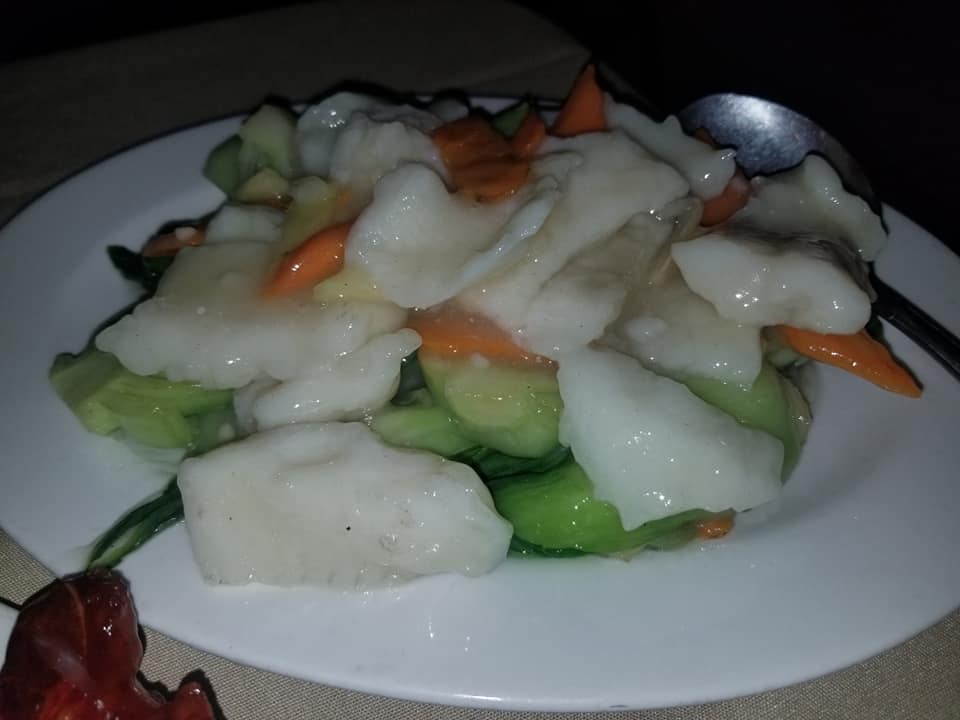 Order Rock Cod Fish Fillet with Vegetable food online from Nee House Chinese Cuisine store, Phoenix on bringmethat.com