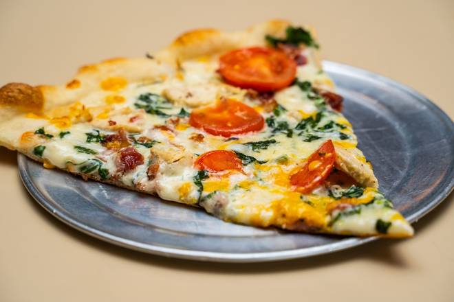 Order Thin Chicken Alfredo Slice food online from Pizza Perfect store, Nashville on bringmethat.com