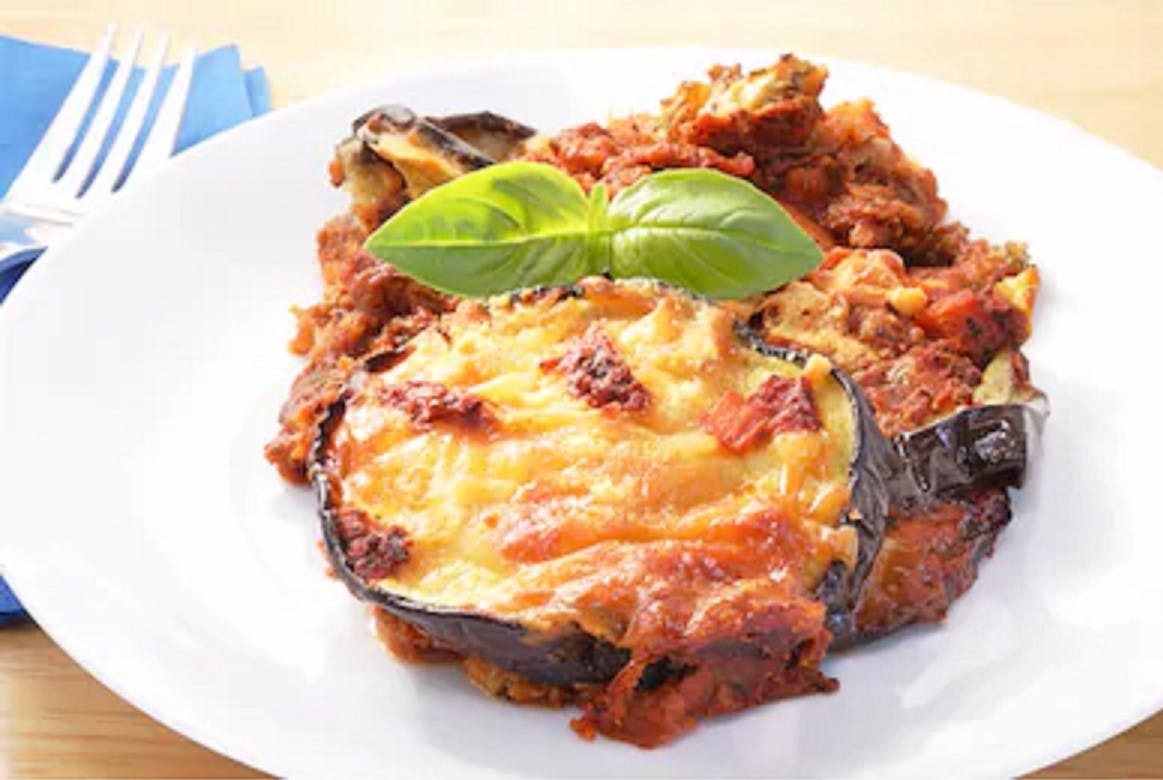 Order Eggplant Parmesan - Entree food online from Pizza On The 9 store, Lakewood on bringmethat.com