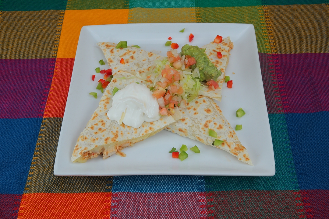 Order Grilled Chicken Quesadilla food online from Refried Beans store, New York on bringmethat.com