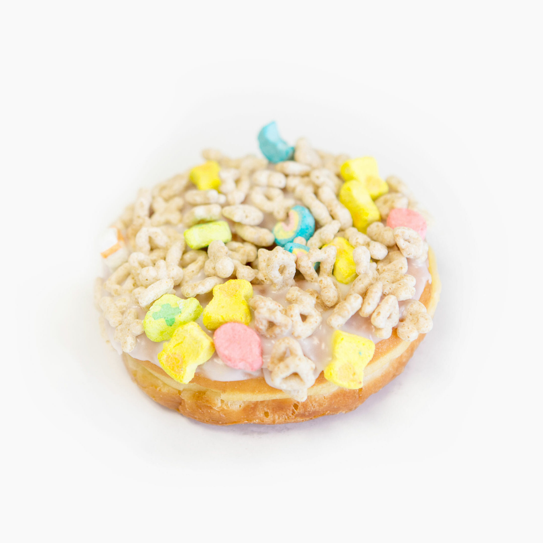Order LUCKY CHARM TOPPING  DONUT  food online from Earl Donut store, Los Angeles on bringmethat.com