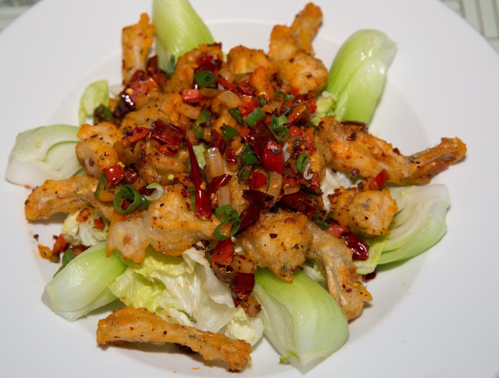 Order Frog Legs with Hot Chili Peppers food online from Uncle Yips Seafood and Dim Sum store, Cincinnati on bringmethat.com