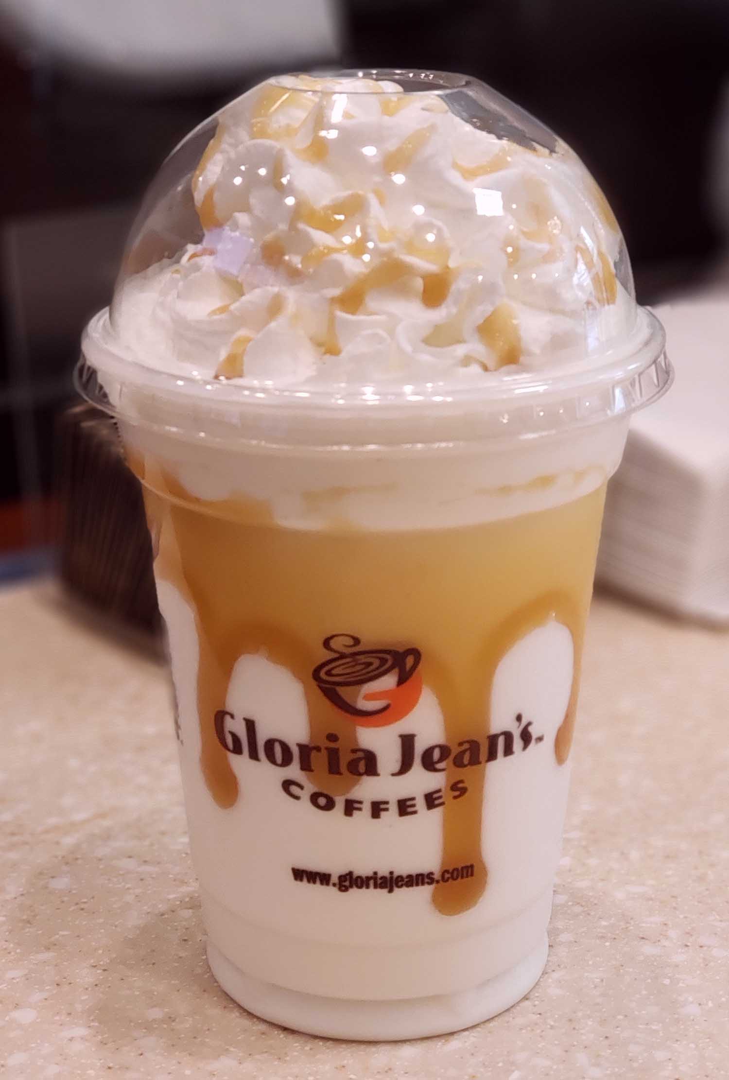 Order Vanilla Caramel Avalanche Chiller food online from Gloria Jean's Coffees store, Rochester on bringmethat.com