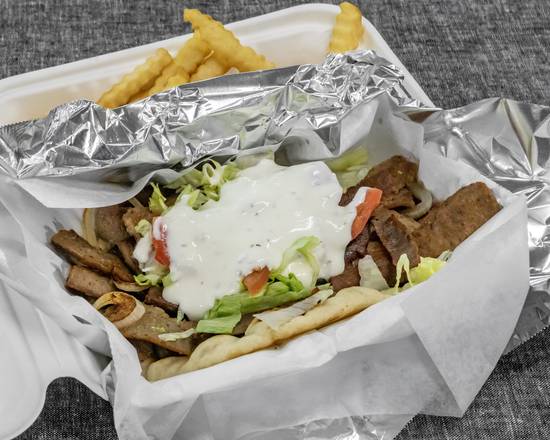 Order Lamb Gyro Combo food online from Cup Foods Deli & Grill store, Minneapolis on bringmethat.com