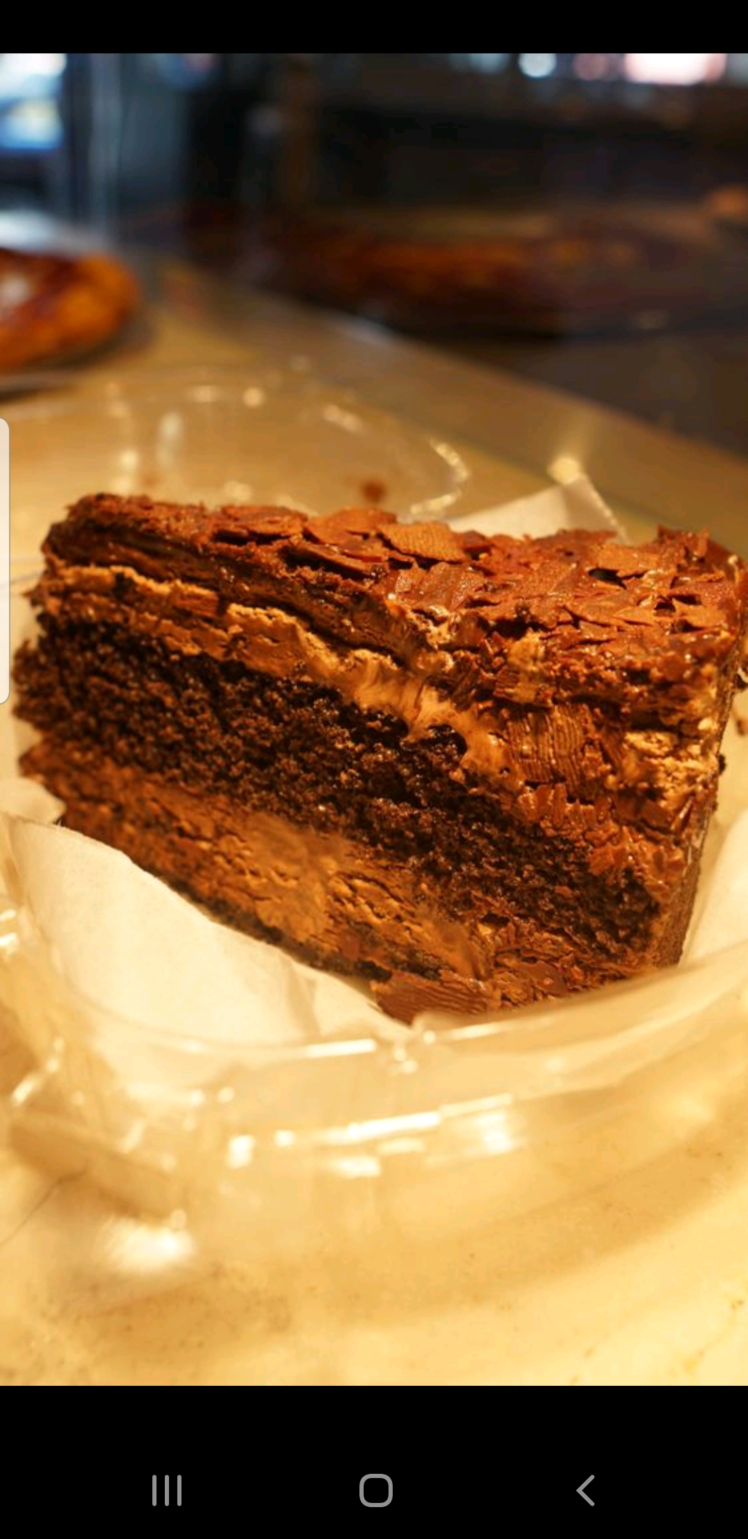 Order Chocolate Cake food online from Paris Pizza & Grill store, San Francisco on bringmethat.com