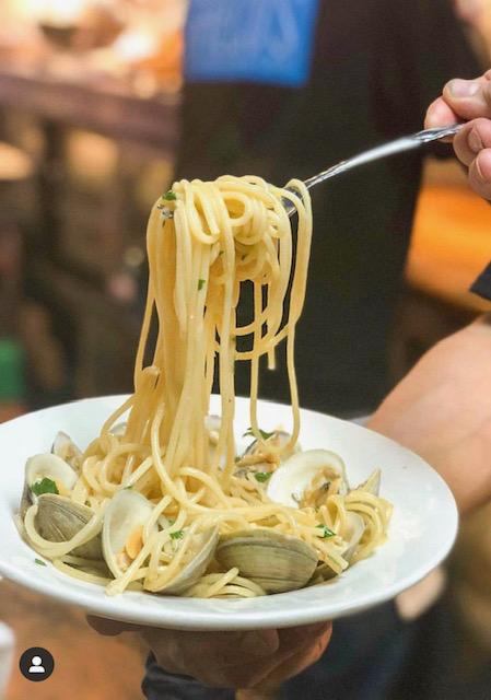 Order Linguine with Clams  food online from Mike's Deli store, Bronx on bringmethat.com