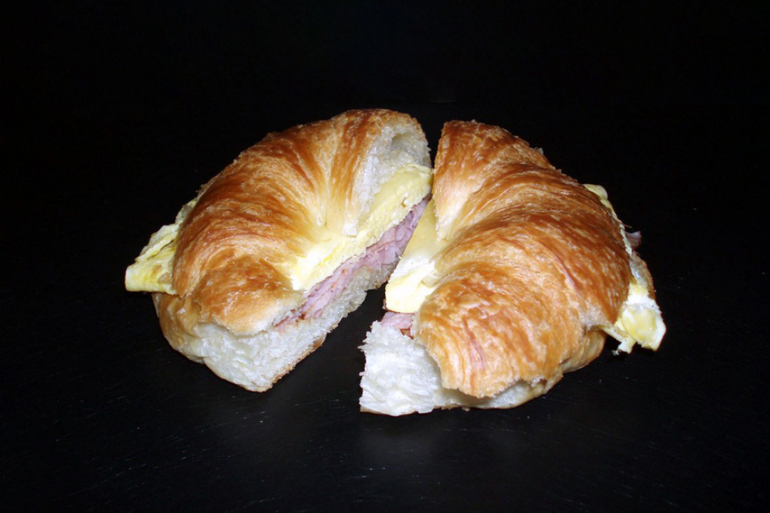 Order Ham & Cheese Croissant food online from Merritt Bakery store, Tulsa on bringmethat.com