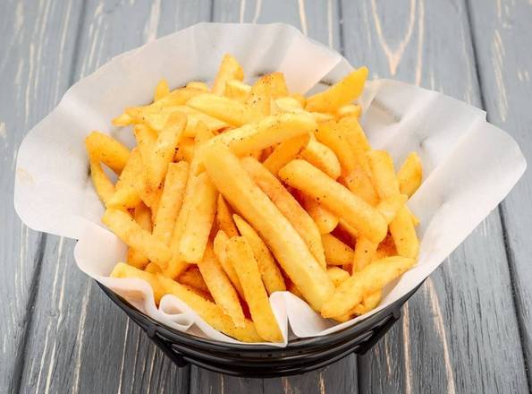 Order Medium Fries food online from Halal New Crown Fried Chicken & Gyro Place store, Upper Darby on bringmethat.com