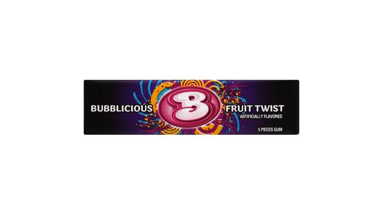 Order Bubblicious Gum Fruit Twist- 5 Ct food online from Trumbull Mobil store, Trumbull on bringmethat.com