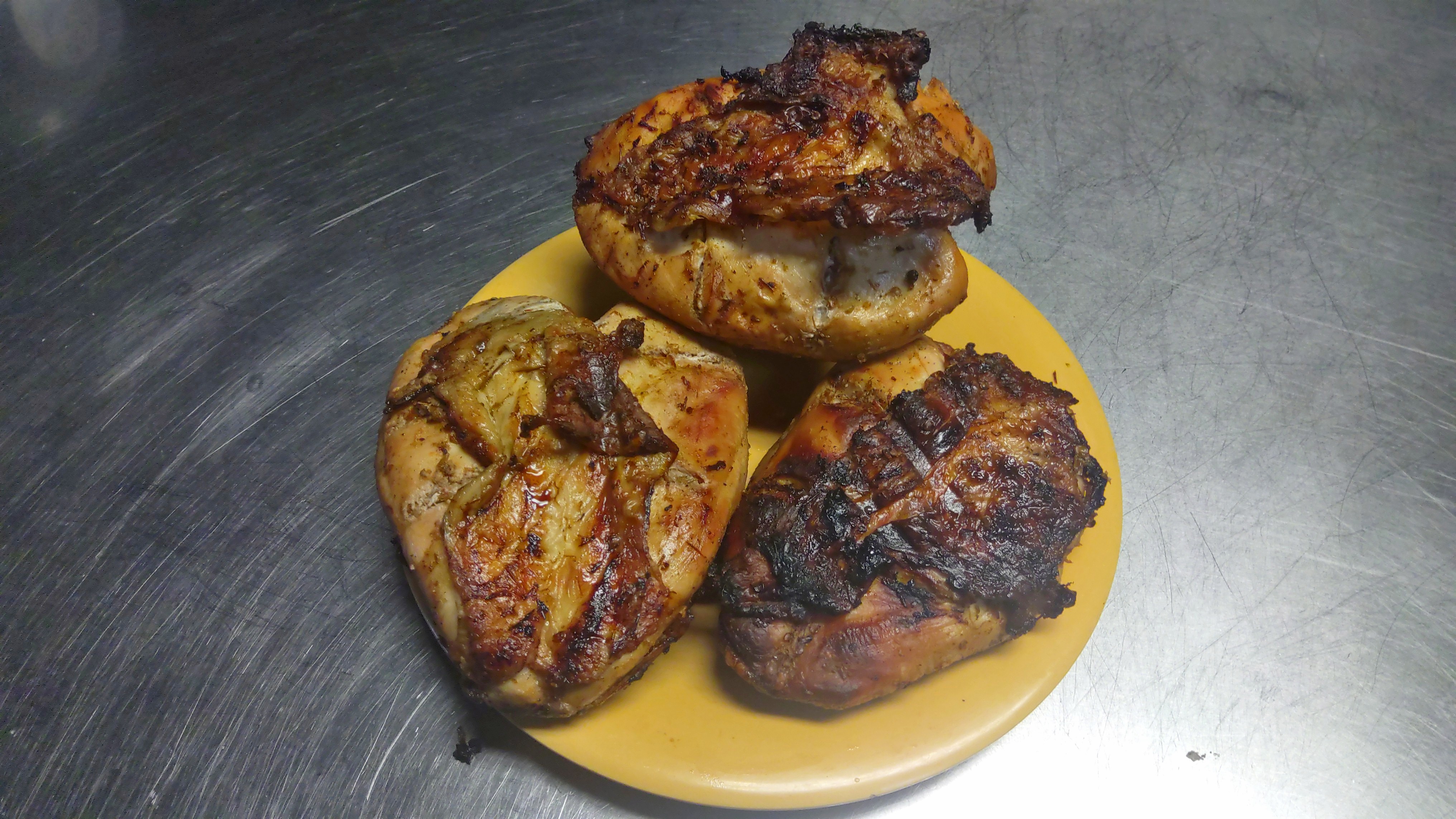 Order 7b. Charcoal Jerk Chicken (White Meat) food online from Africana Cuisine store, Perry Hall on bringmethat.com