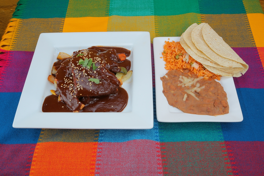 Order Chicken Mole Grilled Specialty food online from Refried Beans store, New York on bringmethat.com