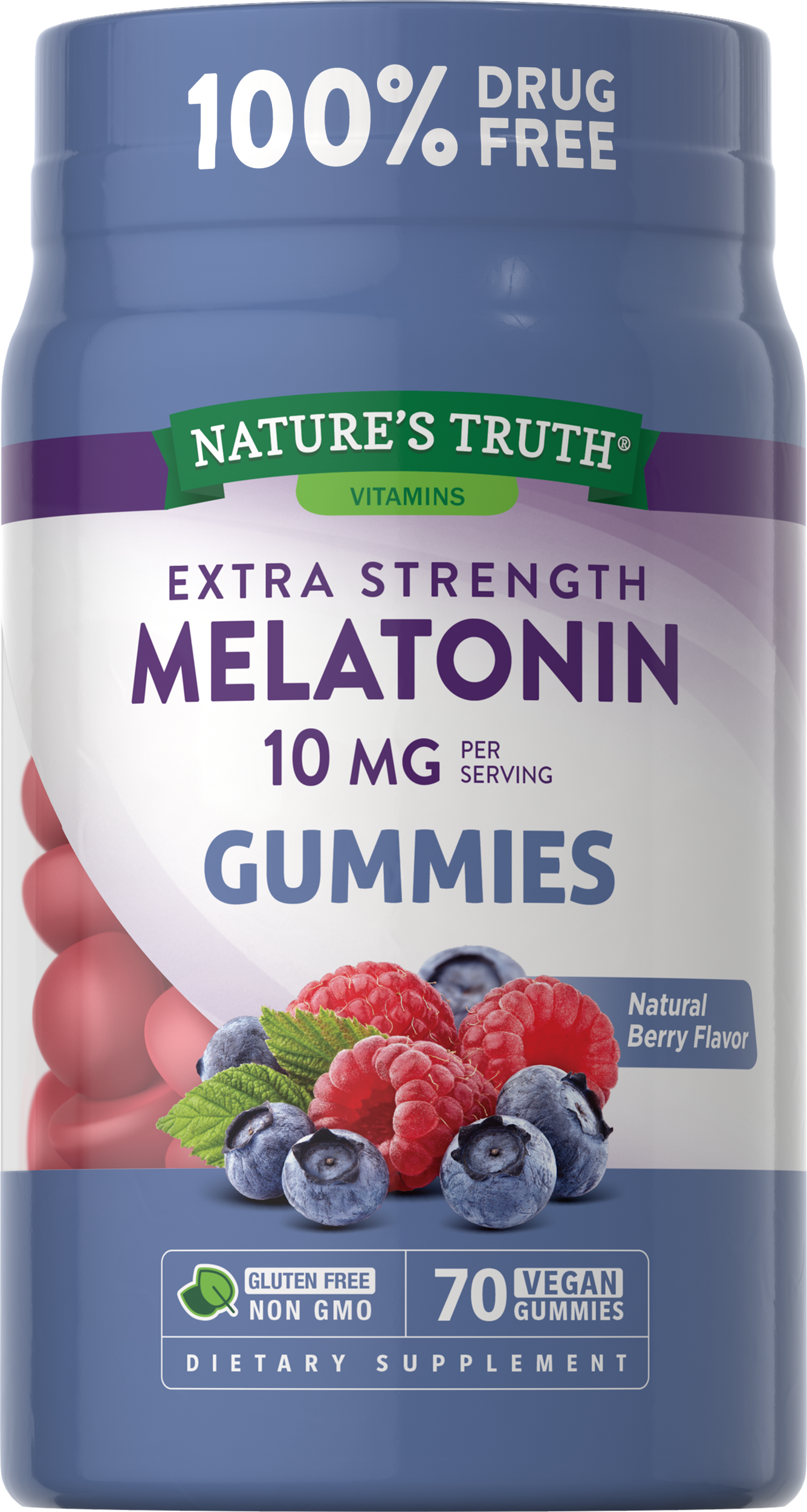 Order Nature's Truth Melatonin Vegan Gummies, 10mg - 70 ct food online from Rite Aid store, PAULSBORO on bringmethat.com