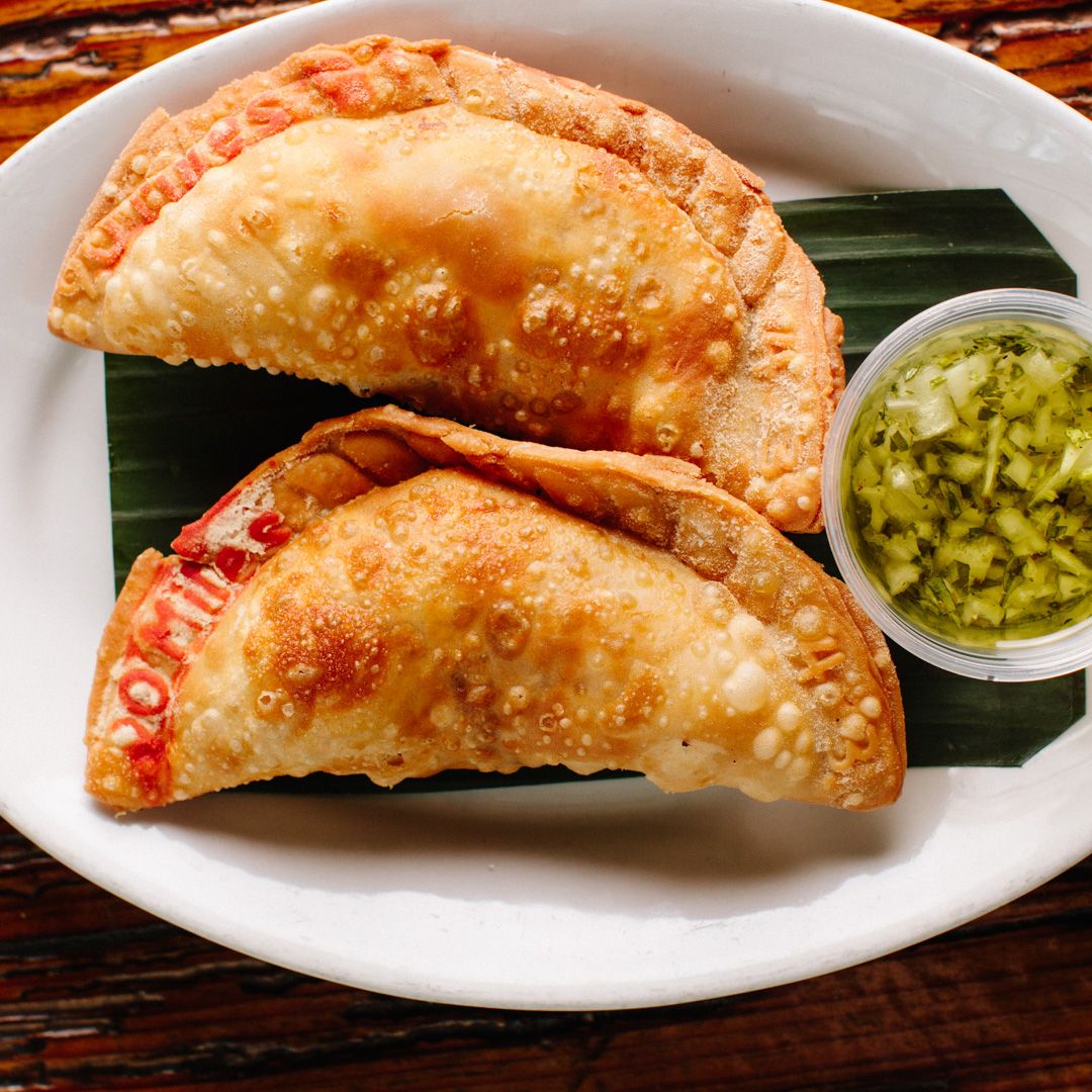 Order Beef Empanadas by 90 Miles Cuban Cafe food online from Paulie Gee's Chicago store, Downers Grove on bringmethat.com
