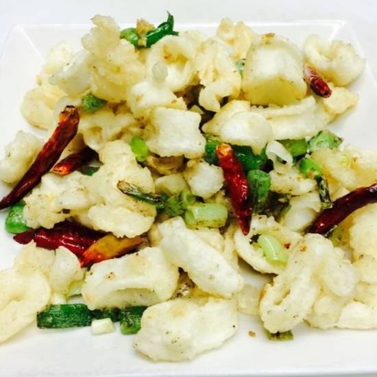 Order Calamari with Pepper and Salt food online from Go china store, Pasadena on bringmethat.com