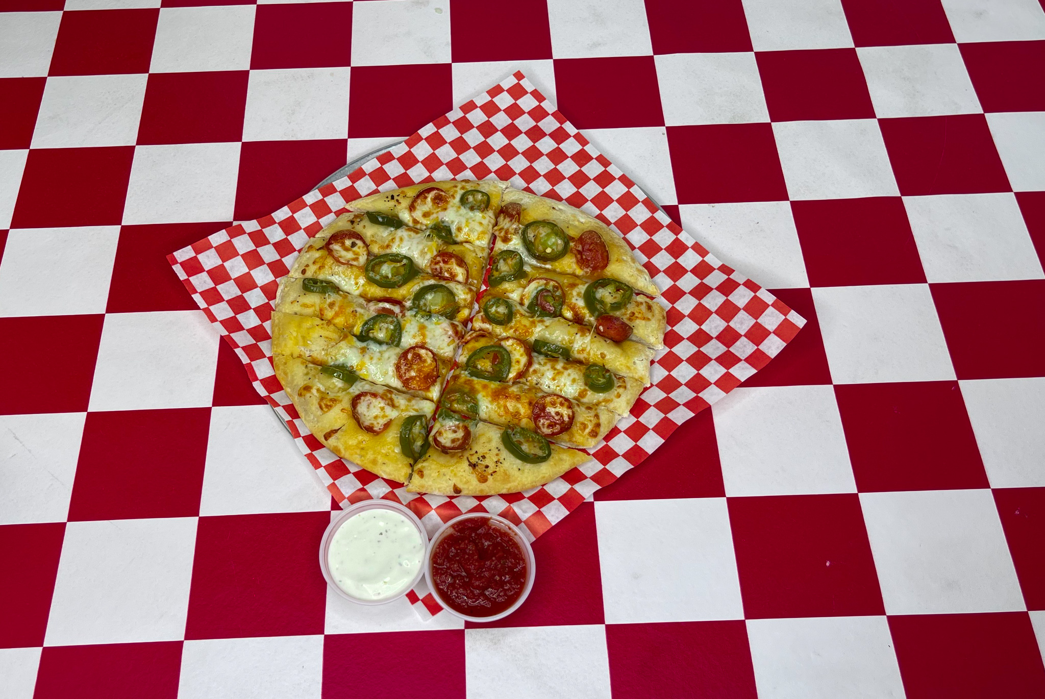 Order Cheesy Jalapeno Breadsticks food online from Jackspizza & Wings store, Modesto on bringmethat.com