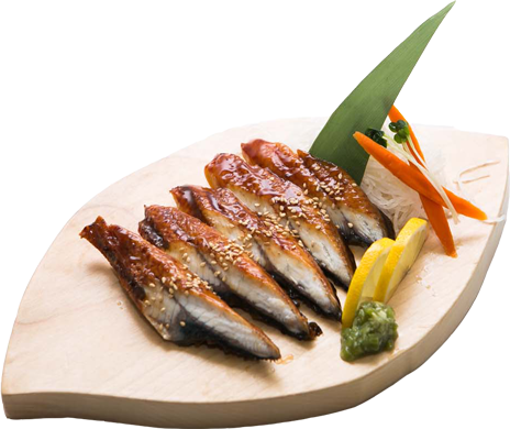 Order Fresh Water Eel Sashimi food online from Kaiba Japanese Restaurant store, Anaheim on bringmethat.com