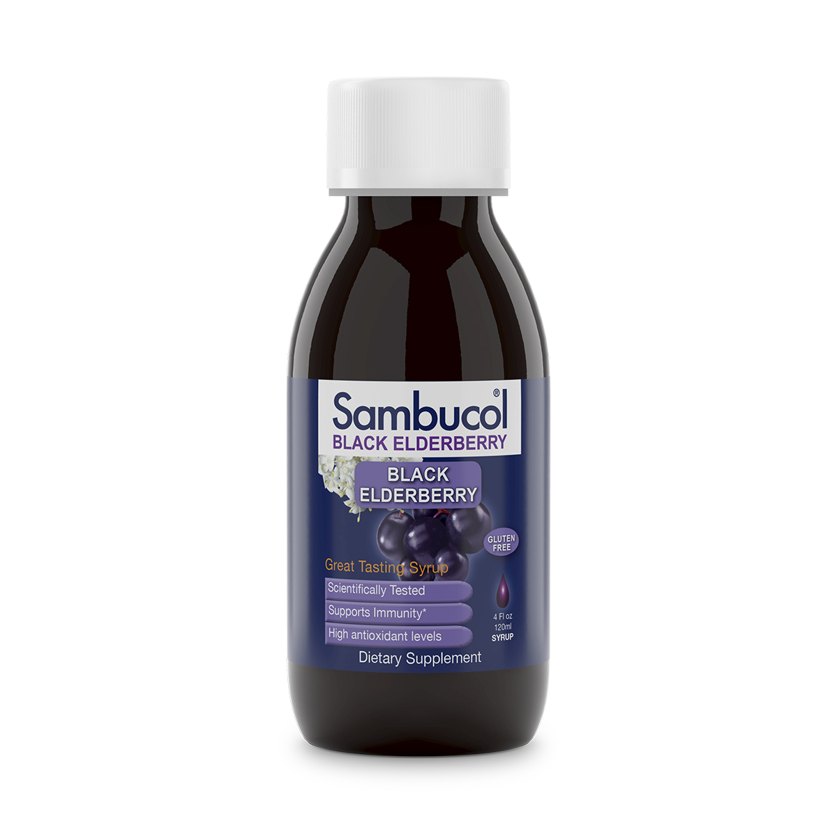 Order Sambucol Black Elderberry Syrup - Original Formula, 4 fl oz food online from Rite Aid store, READING on bringmethat.com