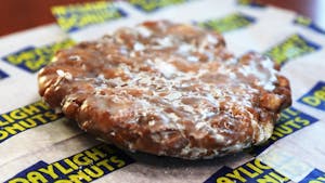 Order Apple Fritter food online from Daylight Donuts Op store, Overland Park on bringmethat.com