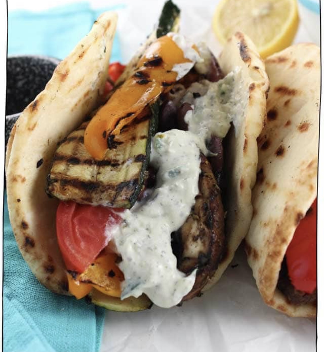 Order Veg Gyro food online from Salah's Halal Food store, East Islip on bringmethat.com