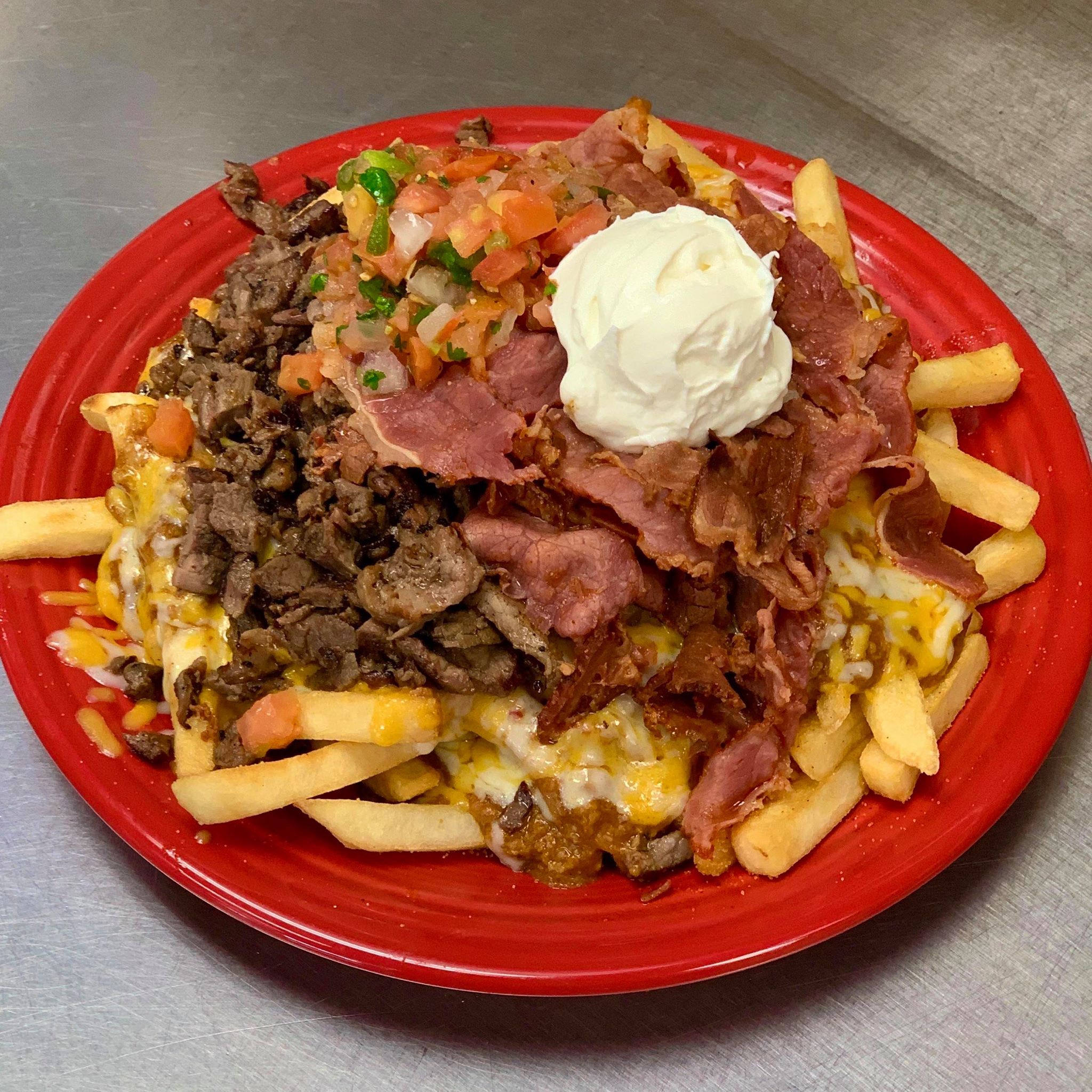Order DUI Chili Cheese Fries food online from The Workz store, Lancaster on bringmethat.com