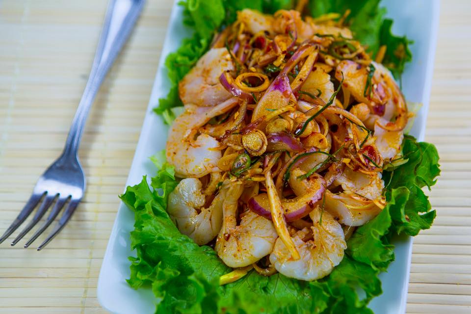 Order Shrimp Salad food online from Thai Casa Restaurant store, Montebello on bringmethat.com