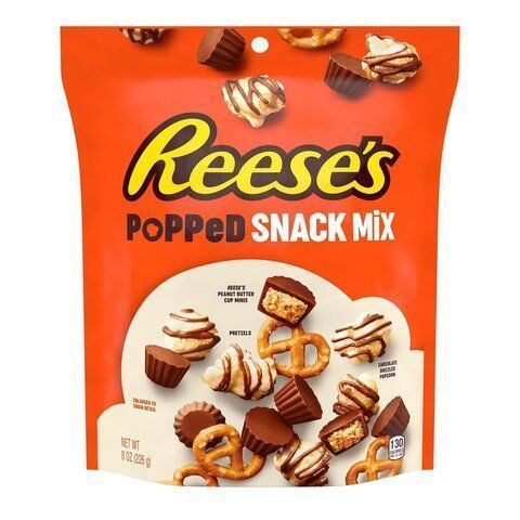 Order Reese's Popped Snack Mix 8oz food online from 7-Eleven store, Portsmouth on bringmethat.com