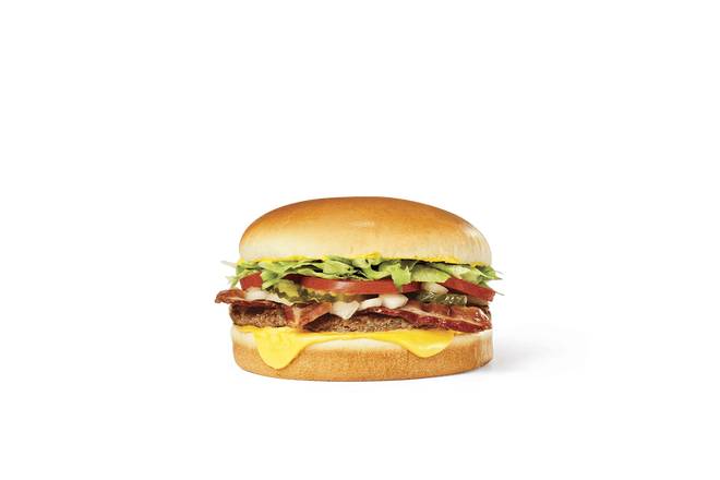 Order #5 Bacon & Cheese Whataburger® food online from Whataburger store, San Antonio on bringmethat.com
