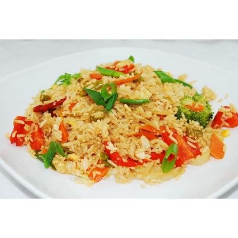Order Vegetable Fried Rice food online from Jade Tree Asian Bistro store, Providence on bringmethat.com
