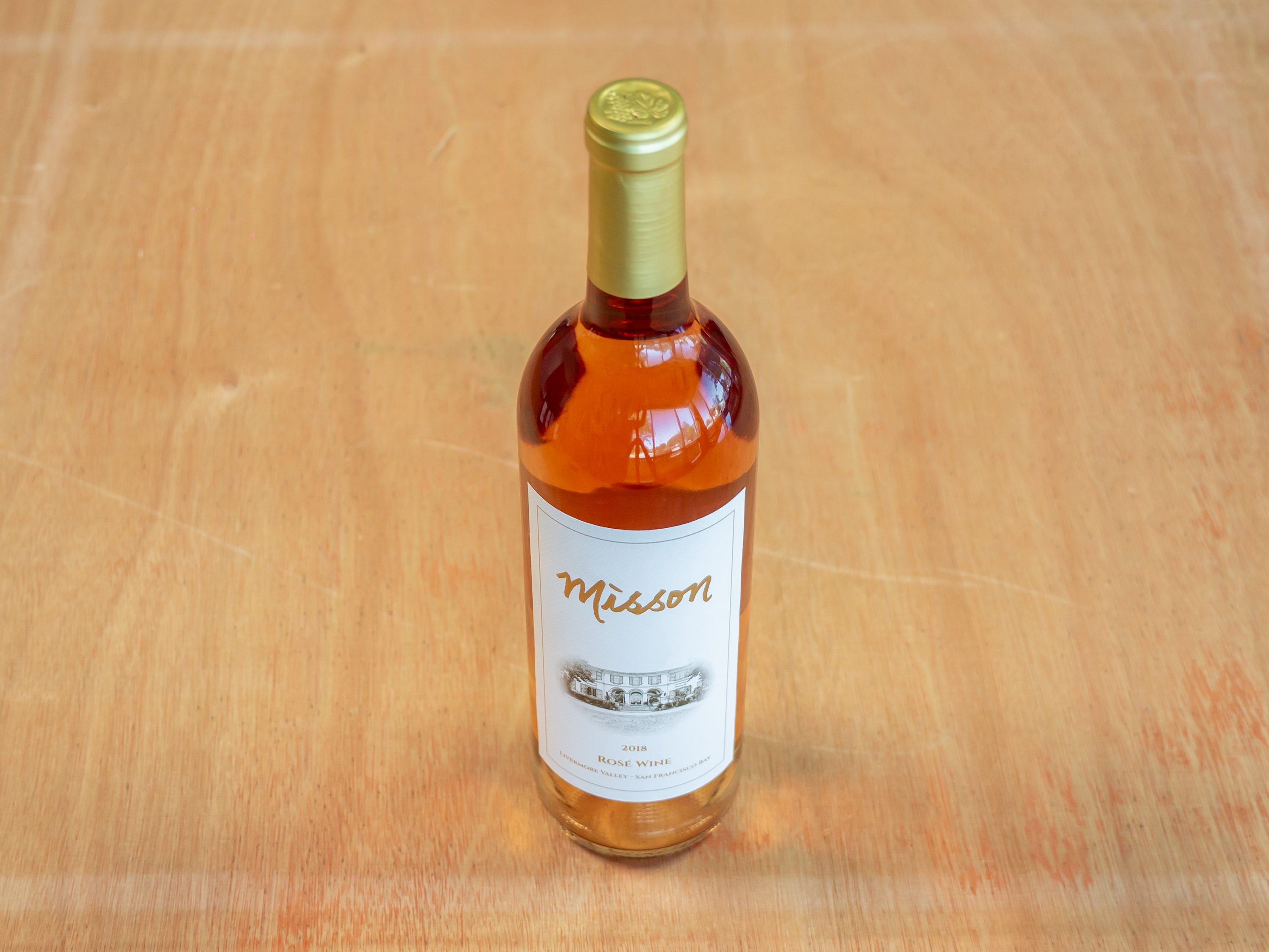 Order Misson Rose Wine, 2018, 750mL rose wine (13.5% ABV) food online from Raindrop Wine store, Livermore on bringmethat.com