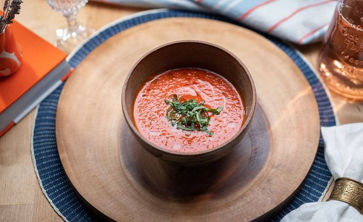 Order Fire Roasted Tomato Soup food online from Cheebo store, Burbank on bringmethat.com