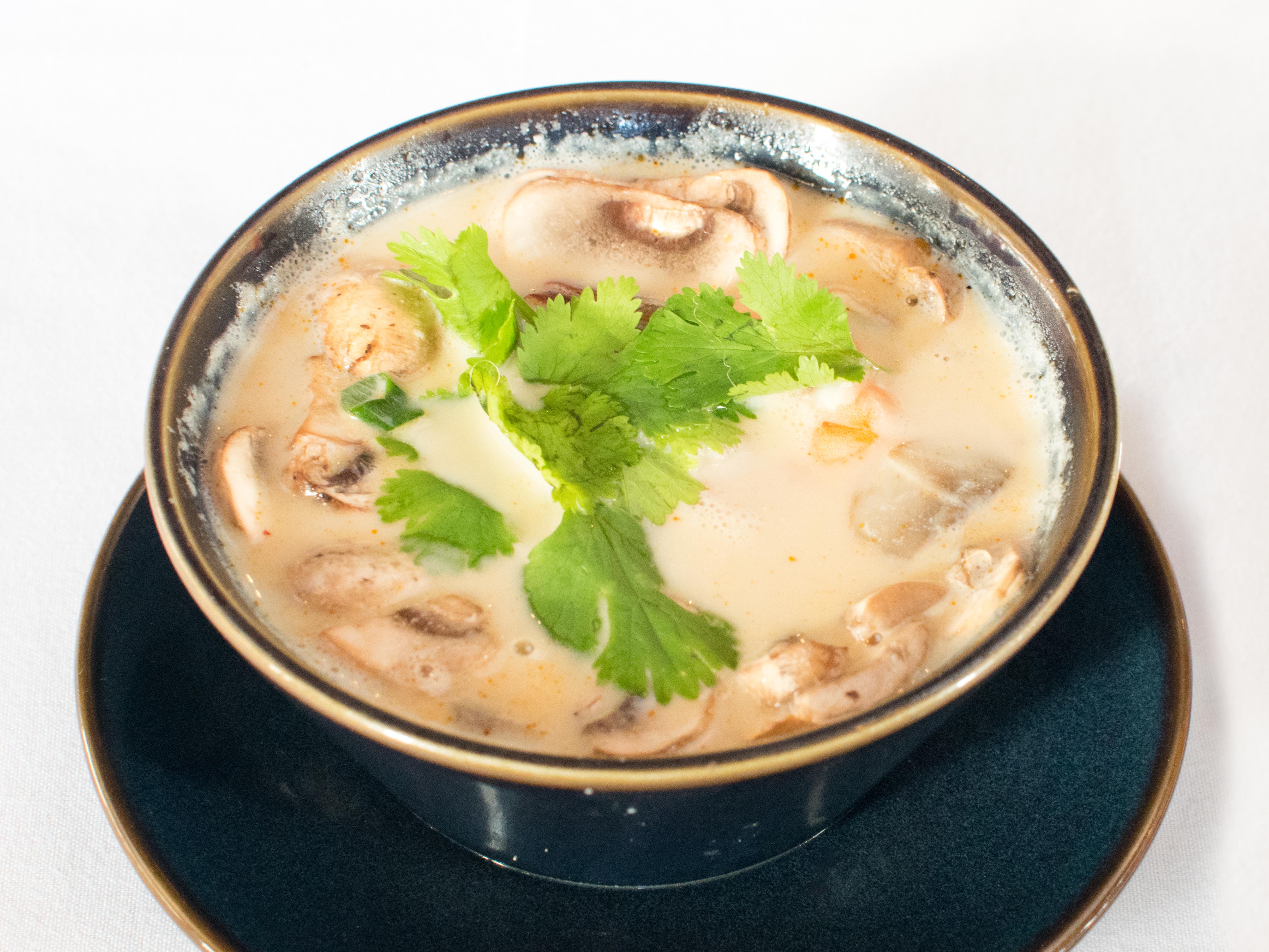 Order Coconut Soup food online from Bangkok Balcony store, Pittsburgh on bringmethat.com