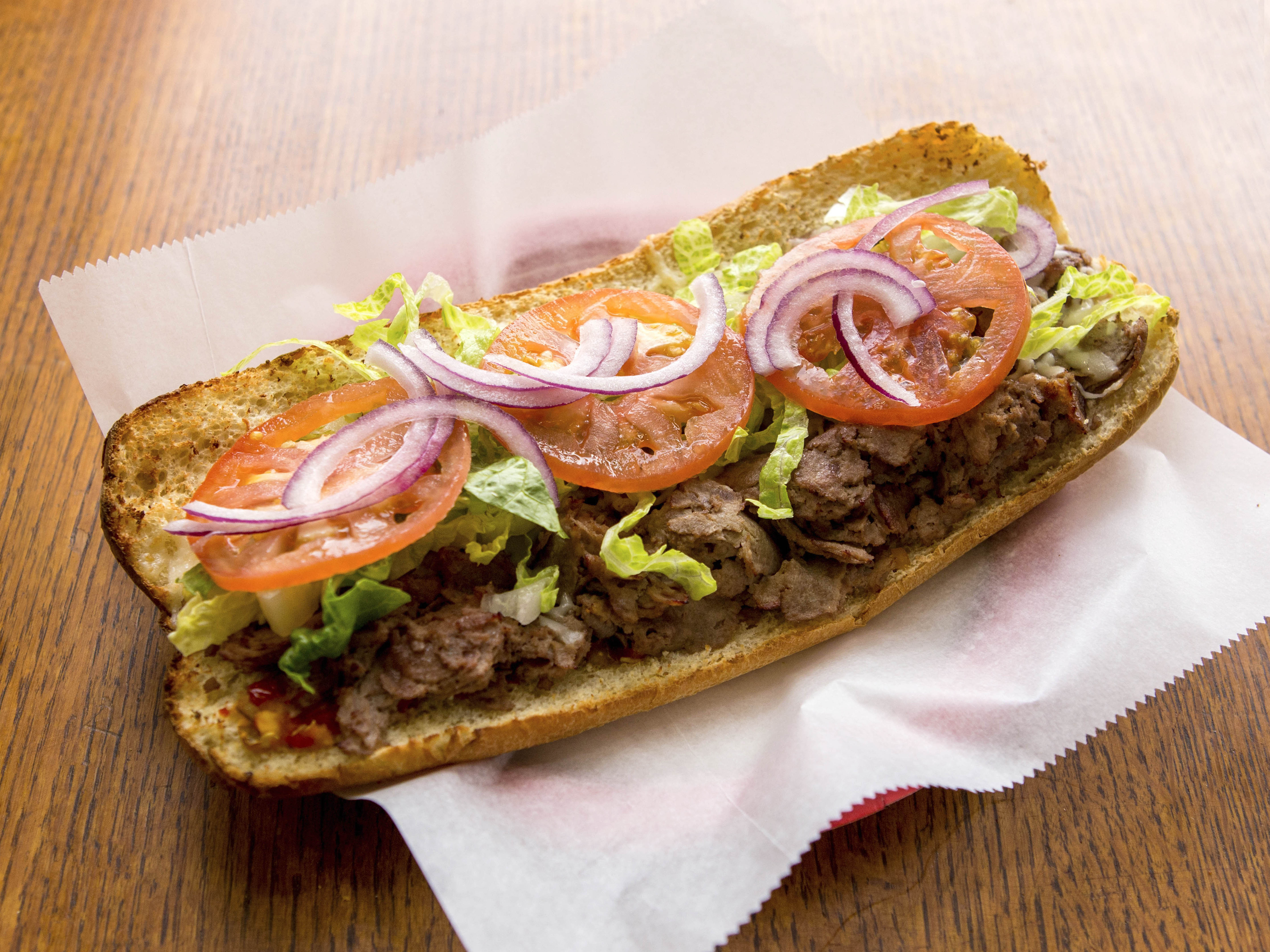 Order Cheesesteak Sub food online from Pizza Boli's store, Alexandria on bringmethat.com