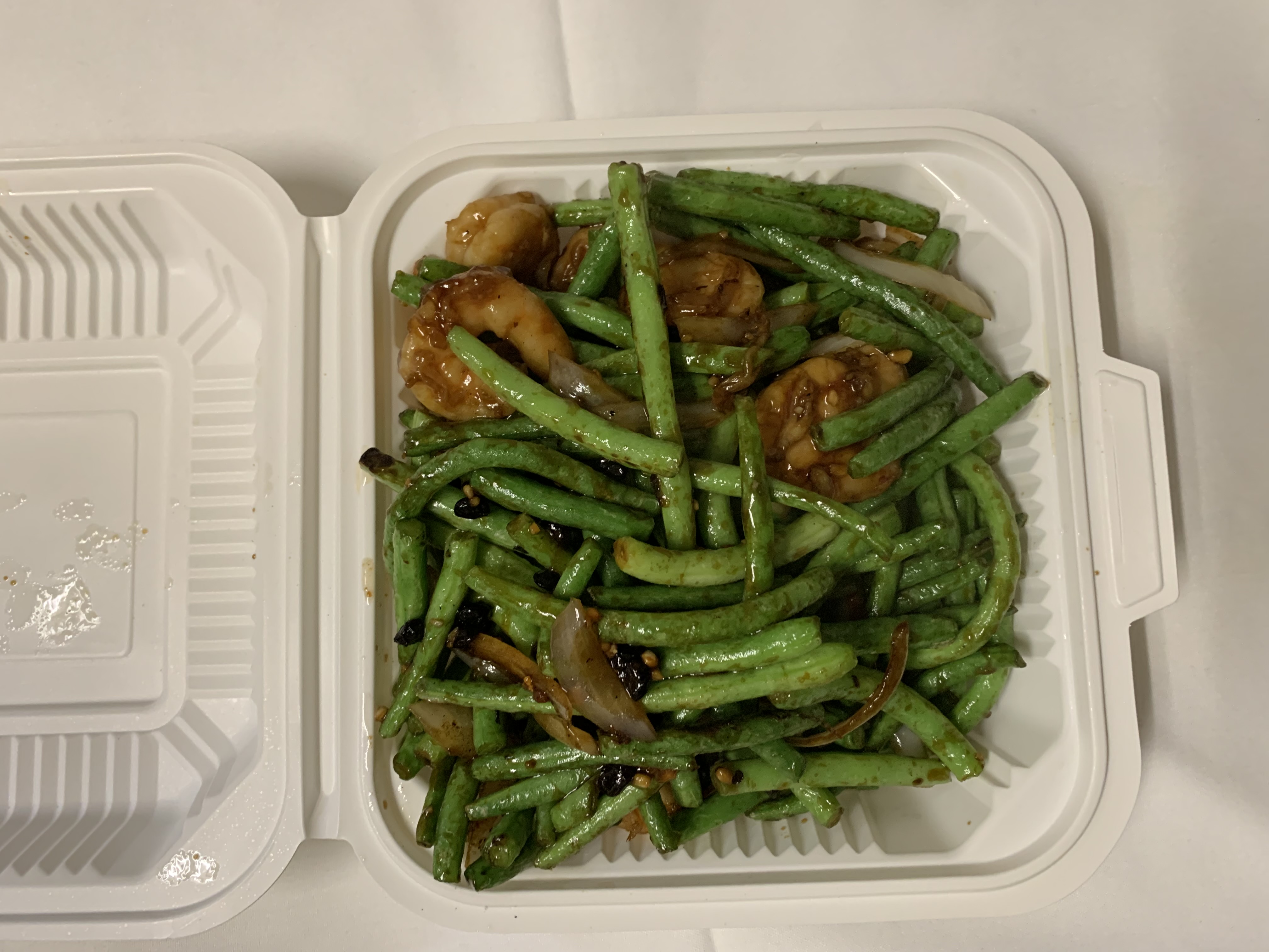 Order 510. String Beans Prawns豆仔虾 food online from Maple Restaurant store, San Francisco on bringmethat.com