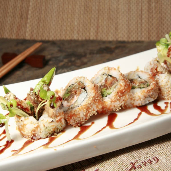 Order Spider Roll food online from Sqwers sushi store, San Francisco on bringmethat.com