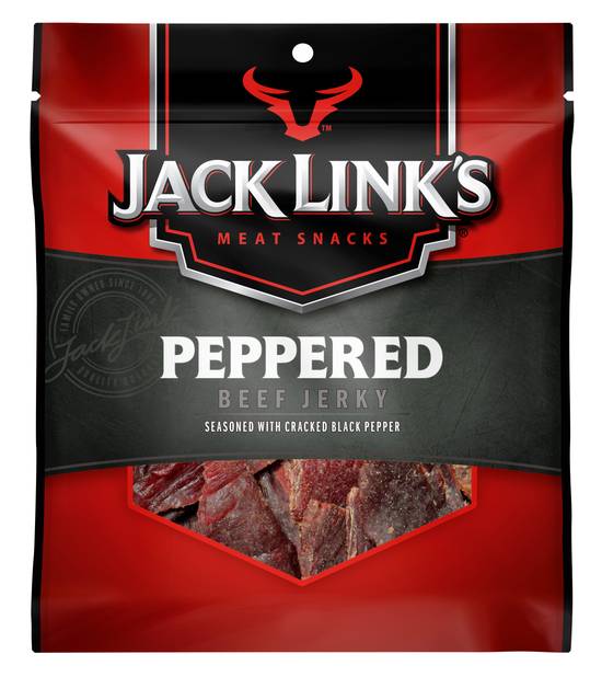 Order Jack Link's Peppered Beef Jerky (2.85 oz) food online from Rite Aid store, Eugene on bringmethat.com