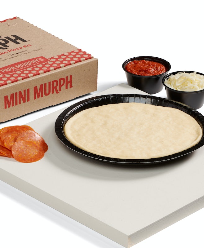 Order Mini Murph® Pepperoni - Baking Required food online from Papa Murphy Pizza store, Meridian on bringmethat.com