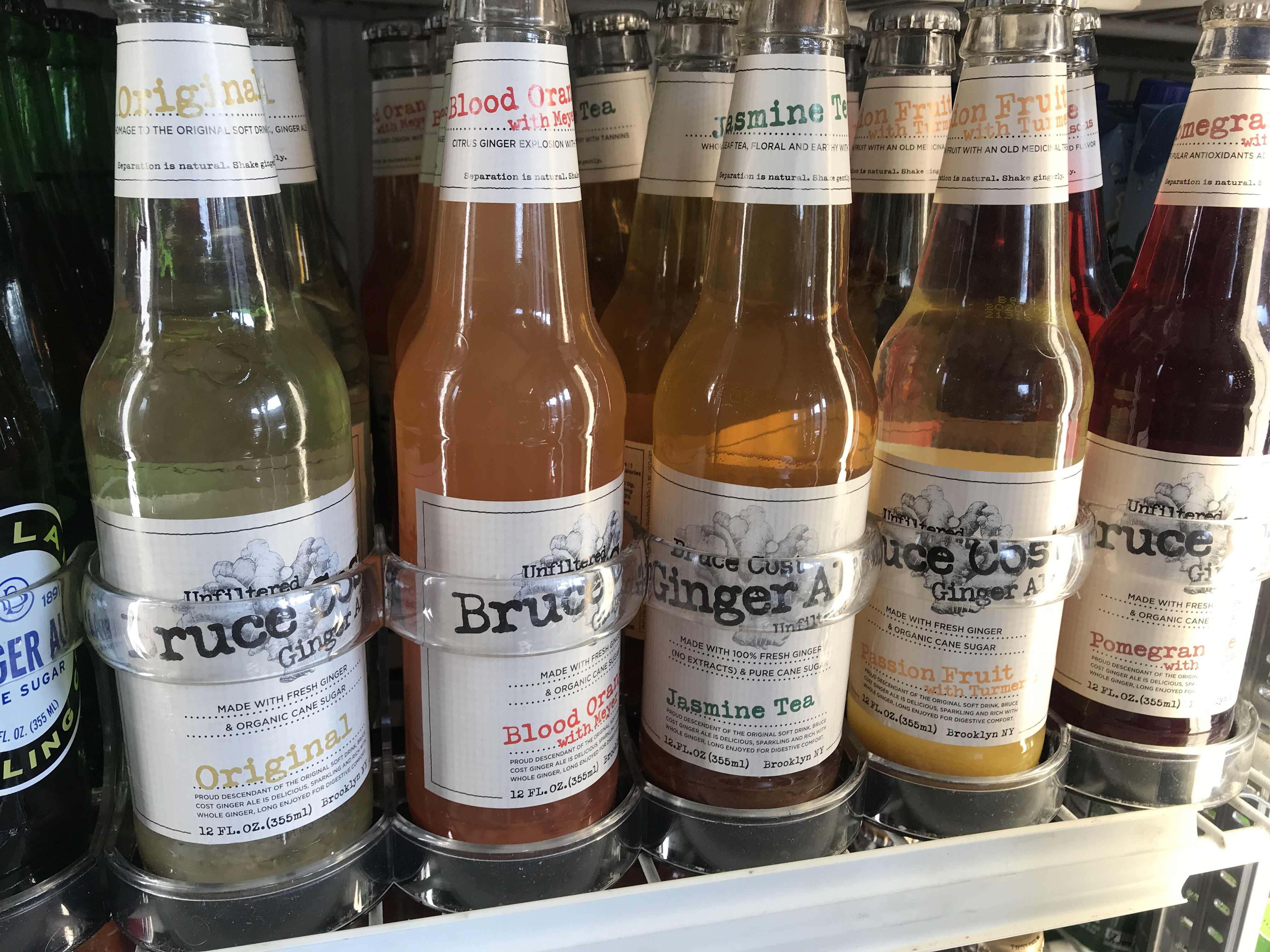 Order Bruce Cost GingerAle food online from The Bagel Factory store, Brooklyn on bringmethat.com
