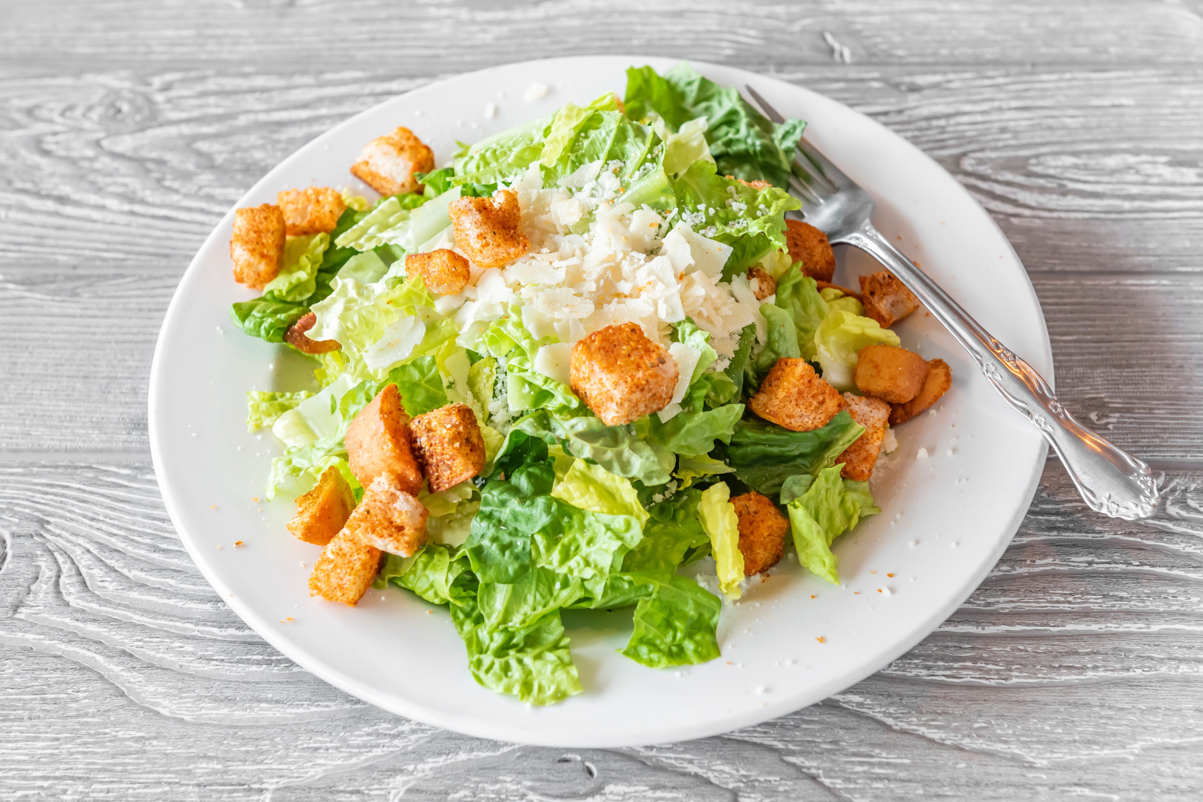 Order Caesar Salad - Salad food online from Pescatores Restaurant store, Glen Mills on bringmethat.com