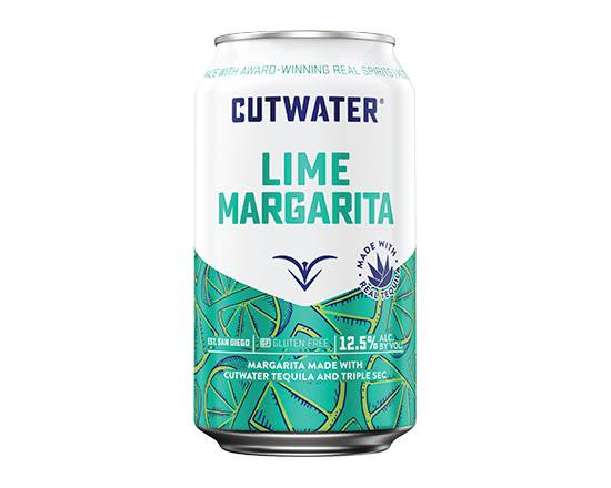 Order Cutwater Lime Margarita 12oz, 12.5% ABV food online from Hooters store, Irving on bringmethat.com